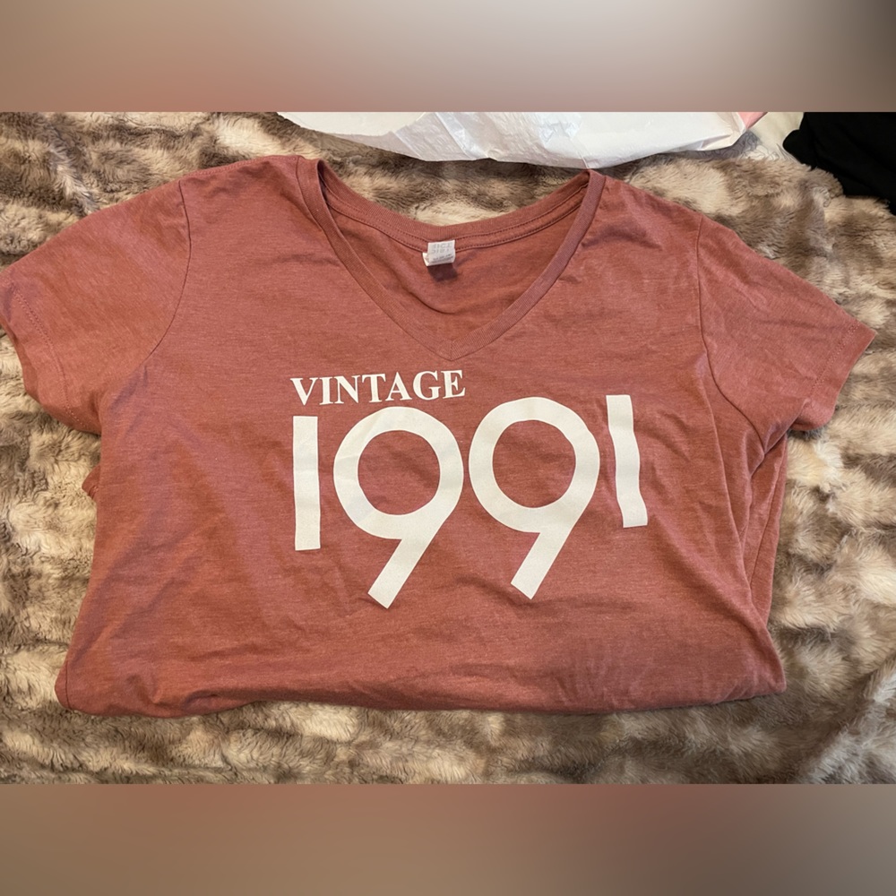 Muave t shirt, XL “vintage 1991”
